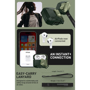 AirPods 4 Matrix MagSafe Case - Dark Green