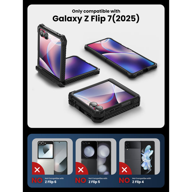 Galaxy Z Flip7 Armorbox - Black