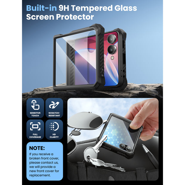Galaxy Z Flip7 Armorbox - Black