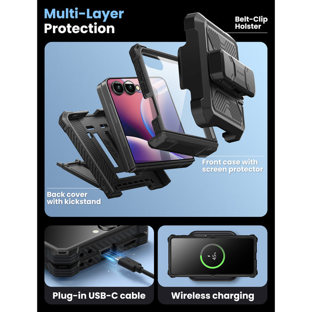 Galaxy Z Flip7 Armorbox - Black
