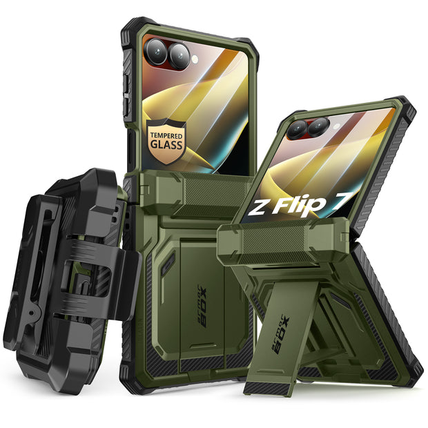 Galaxy Z Flip7 Armorbox - Dark Green
