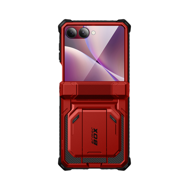 Galaxy Z Flip7 Armorbox - Metallic Red