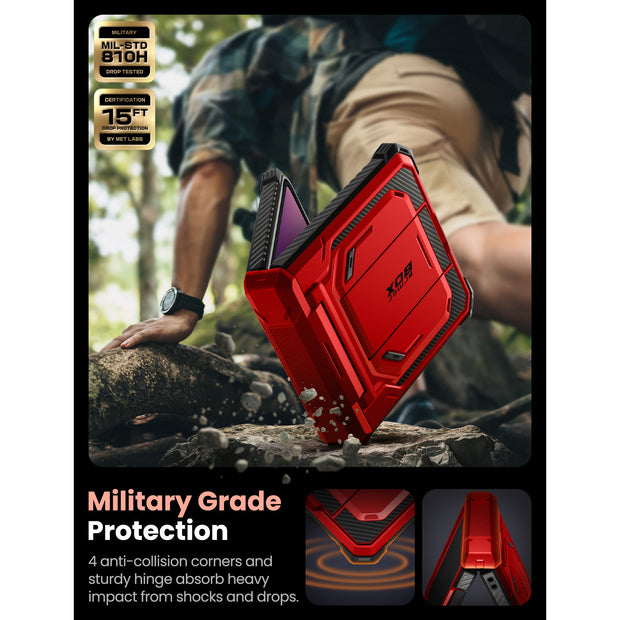 Galaxy Z Flip7 Armorbox - Metallic Red
