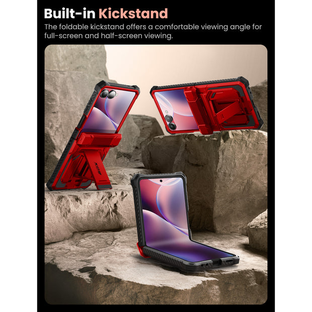 Galaxy Z Flip7 Armorbox - Metallic Red