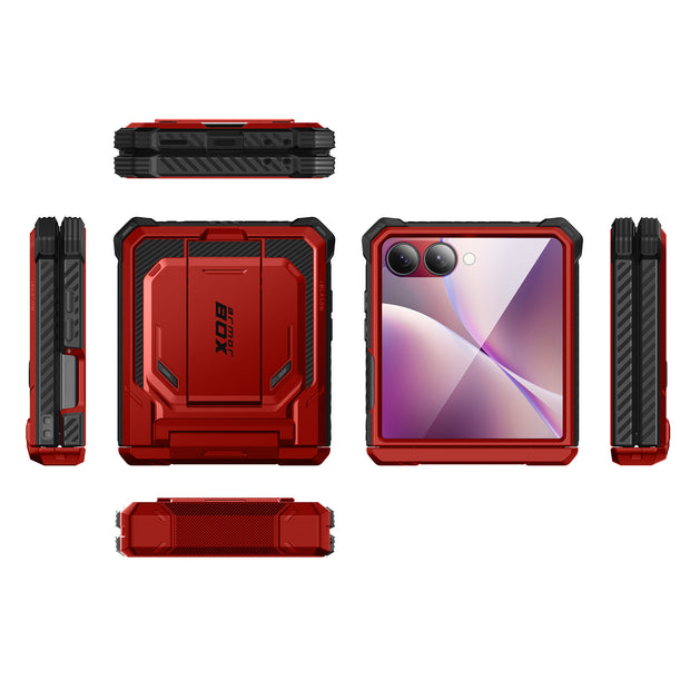 Galaxy Z Flip7 Armorbox - Metallic Red