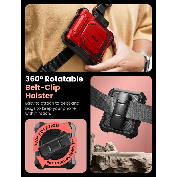 Galaxy Z Flip7 Armorbox - Metallic Red