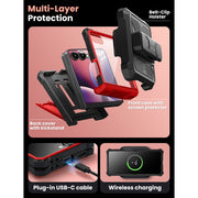 Galaxy Z Flip7 Armorbox - Metallic Red