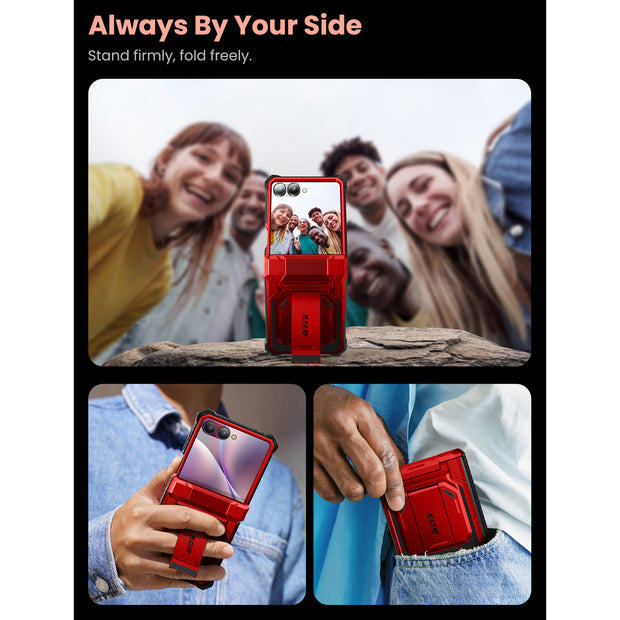 Galaxy Z Flip7 Armorbox - Metallic Red