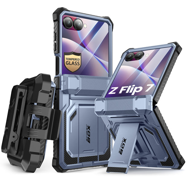 Galaxy Z Flip7 Armorbox - Metallic Blue