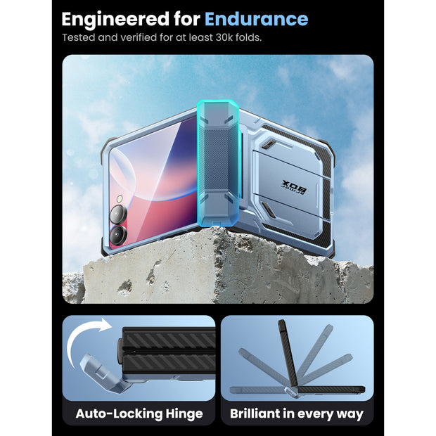 Galaxy Z Flip7 Armorbox - Metallic Blue