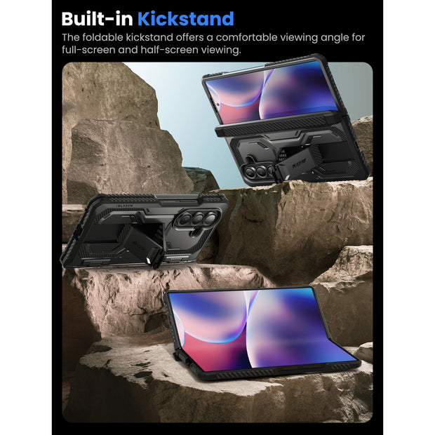 Galaxy Z Fold7 Armorbox Rugged Phone Case  - Black