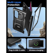 Galaxy Z Fold7 Armorbox Rugged Phone Case  - Black