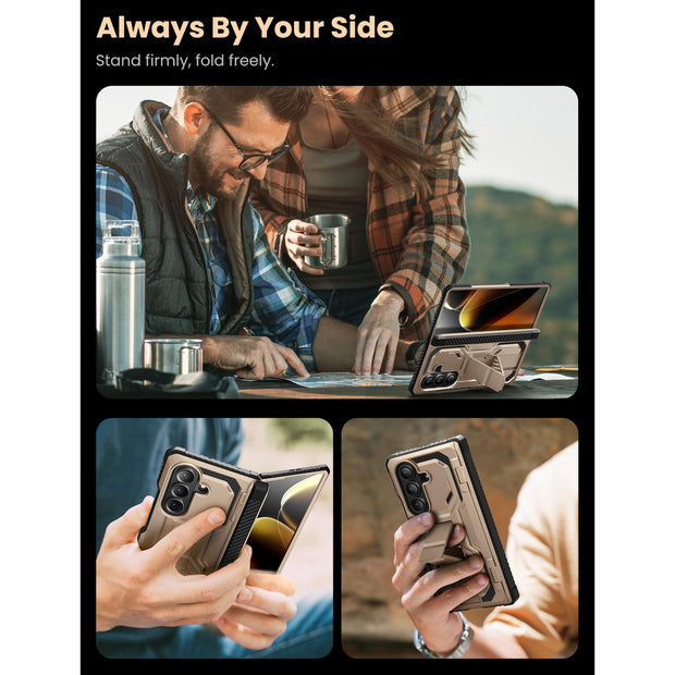 Galaxy Z Fold7 Armorbox Rugged Phone Case  - Gold