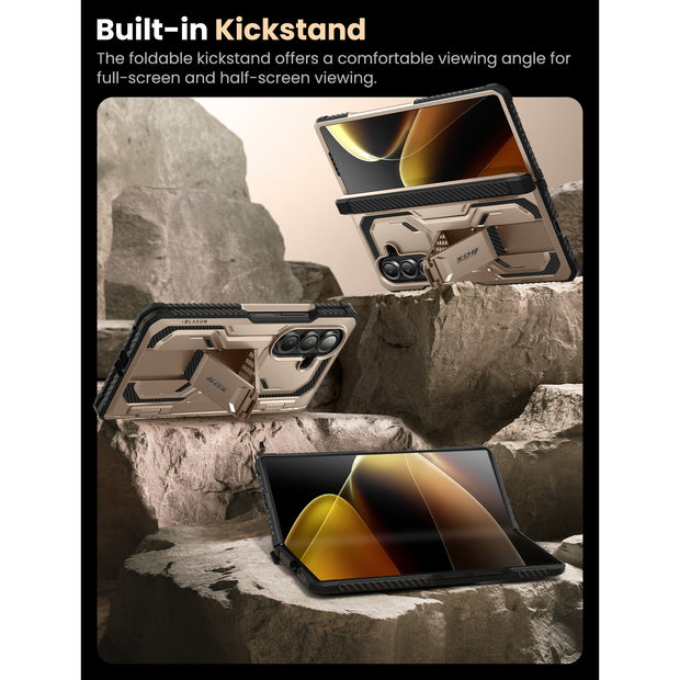 Galaxy Z Fold7 Armorbox Rugged Phone Case  - Gold