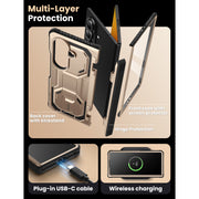Galaxy Z Fold7 Armorbox Rugged Phone Case  - Gold