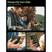 Galaxy Z Fold7 Armorbox Rugged Phone Case - Dark Green
