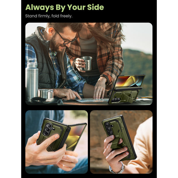 Galaxy Z Fold7 Armorbox Rugged Phone Case - Dark Green