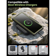 Galaxy Z Fold7 Armorbox Rugged Phone Case - Dark Green