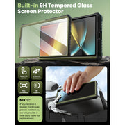 Galaxy Z Fold7 Armorbox Rugged Phone Case - Dark Green