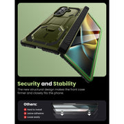 Galaxy Z Fold7 Armorbox Rugged Phone Case - Dark Green