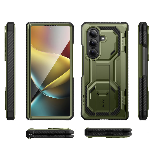 Galaxy Z Fold7 Armorbox Rugged Phone Case - Dark Green