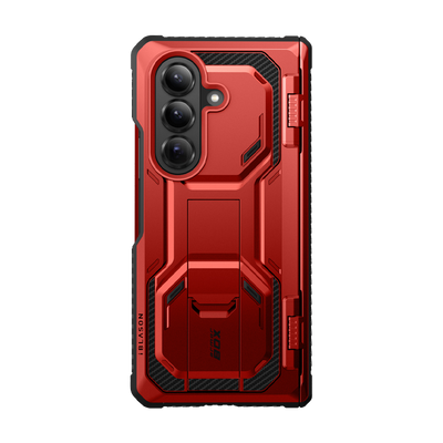 Galaxy Z Fold7 Armorbox Rugged Phone Case - Metallic Red