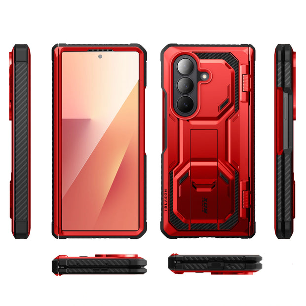 Galaxy Z Fold7 Armorbox Rugged Phone Case - Metallic Red