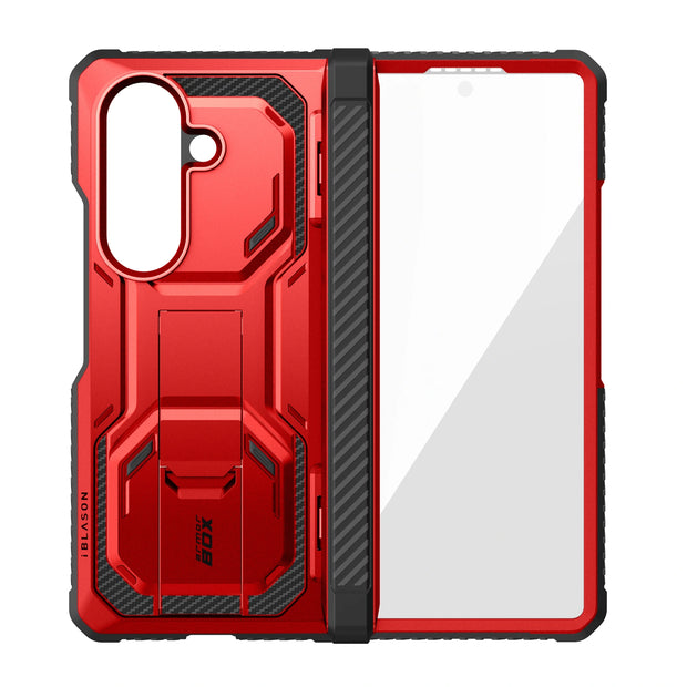 Galaxy Z Fold7 Armorbox Rugged Phone Case - Metallic Red