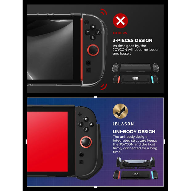 Nintendo Switch 2 Matrix Case-Metallic Blue