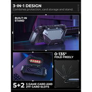 Nintendo Switch 2 Matrix Case-Metallic Blue