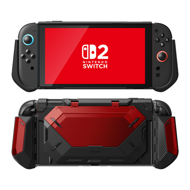 Nintendo Switch 2 Matrix Case-Metallic Red