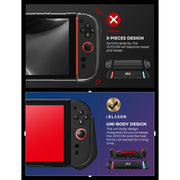 Nintendo Switch 2 Matrix Case-Metallic Red