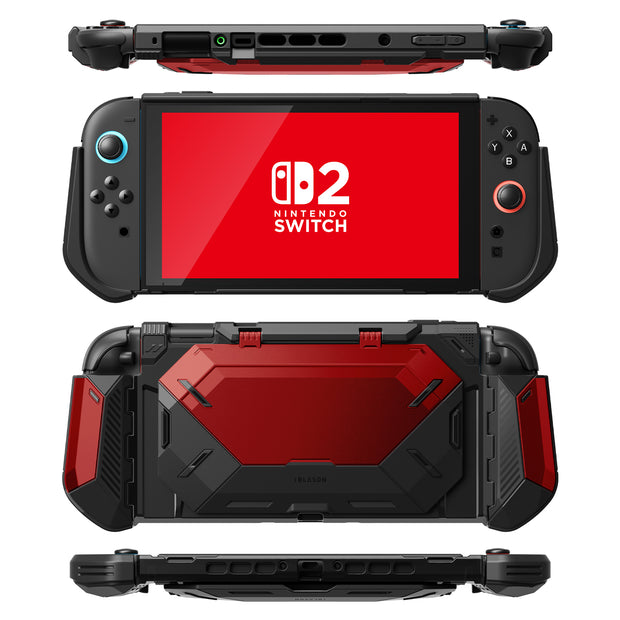 Nintendo Switch 2 Matrix Case-Metallic Red