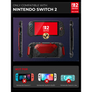 Nintendo Switch 2 Matrix Case-Metallic Red