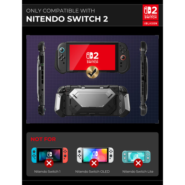 Nintendo Switch 2 Matrix Case-Silver
