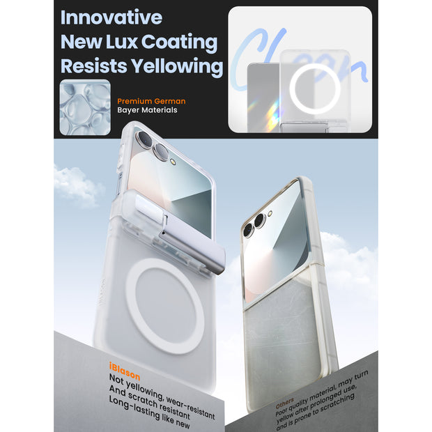 Galaxy Z Flip7 Cosmo Case- Clear