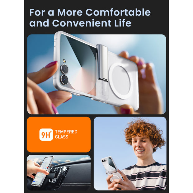 Galaxy Z Flip7 Cosmo Case- Clear