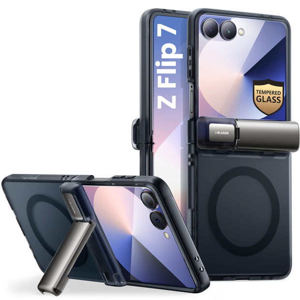 Galaxy Z Flip7 Cosmo Case- Frost Black