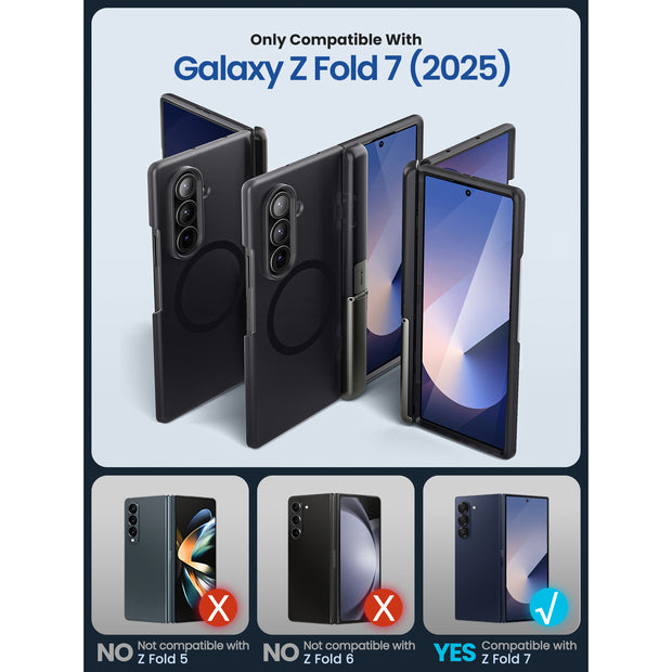 Galaxy Z Fold7 Cosmo Case - Frost Black