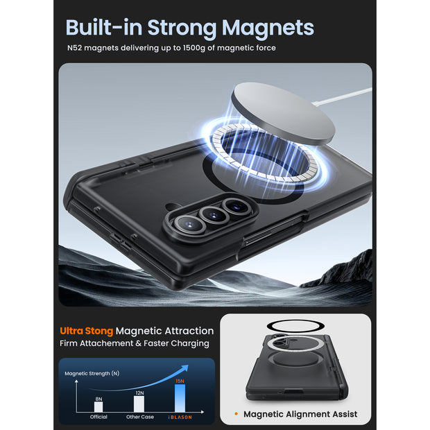 Galaxy Z Fold7 Cosmo Case - Frost Black