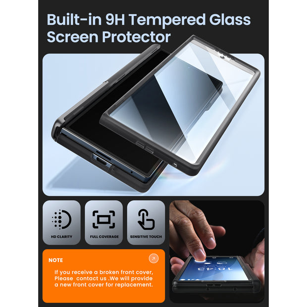 Galaxy Z Fold7 Cosmo Case - Frost Black