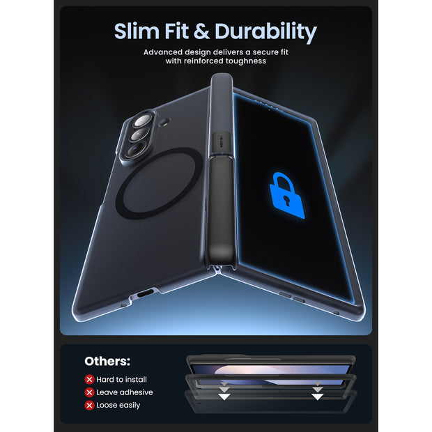 Galaxy Z Fold7 Cosmo Case - Frost Black