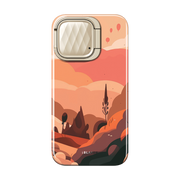 iPhone 15 Cosmo Mag Case - Mountain Sunset