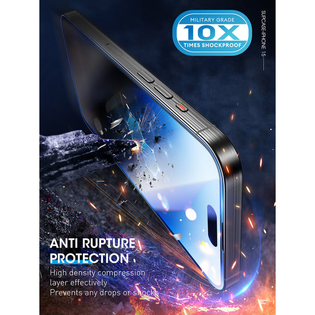 iPhone 15 Pro Max 6.7 inch 2.5D Tempered Glass Screen Protector - Clear