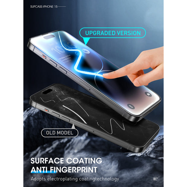 iPhone 15 Pro Max 6.7 inch 2.5D Tempered Glass Screen Protector - Clear