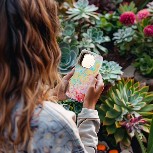 iPhone 15 Pro Max Cosmo Mag Case - Watercolor