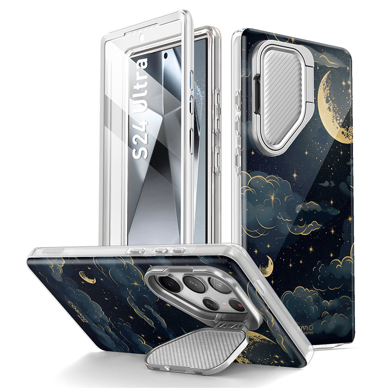 Galaxy S24 Ultra Cosmo Colorful Case- Night Sky Galaxy S24 Ultra Cosmo Colorful Case- Night Sky