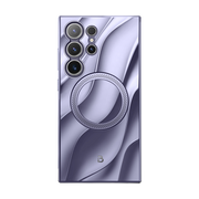 Galaxy S24 Ultra Radiance Protective Phone Case - Metallic Purple