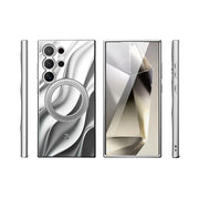 Galaxy S24 Ultra Radiance Protective Phone Case - Silver
