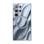 Galaxy S24 Ultra Radiance Protective Phone Case - Metallic Blue